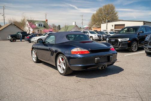 Blue 2003 Porsche Boxster S