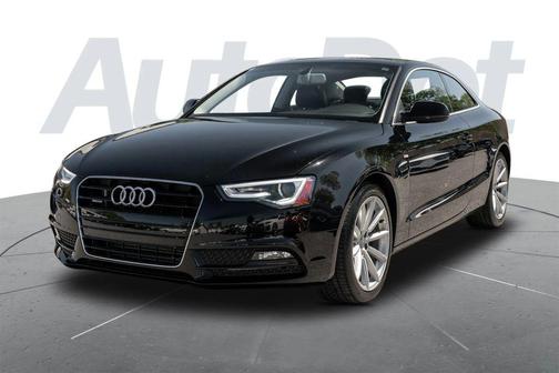 Black 2015 Audi A5 2.0T Premium