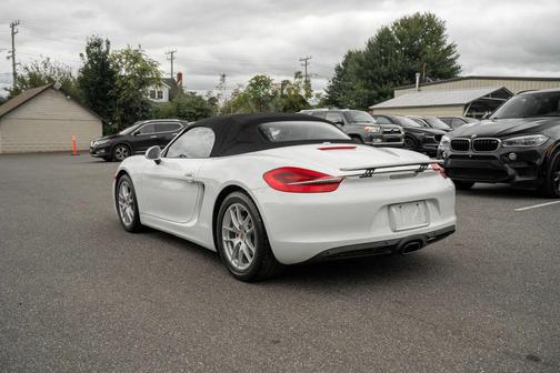 White 2015 Porsche Boxster Roadster 2D