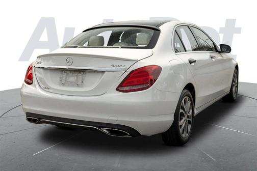 White 2015 Mercedes-Benz C-Class C 300 4MATIC