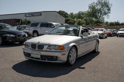 Titanium Silver Metallic 2001 BMW 330 330Cic Convertible 2D