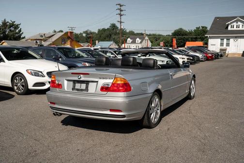 Titanium Silver Metallic 2001 BMW 330 330Cic Convertible 2D