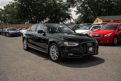 Black 2015 Audi A4 2.0T Premium
