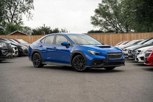 Blue 2022 Subaru WRX Premium