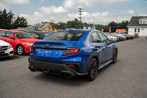 Blue 2022 Subaru WRX Premium