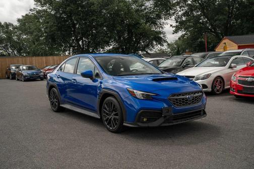 Blue 2022 Subaru WRX Premium