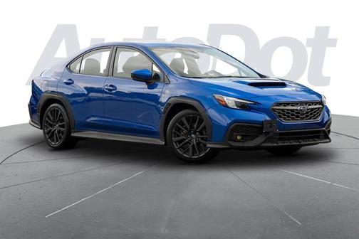 Blue 2022 Subaru WRX Premium