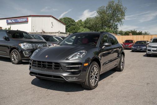 Gray 2018 Porsche Macan Macan Turbo