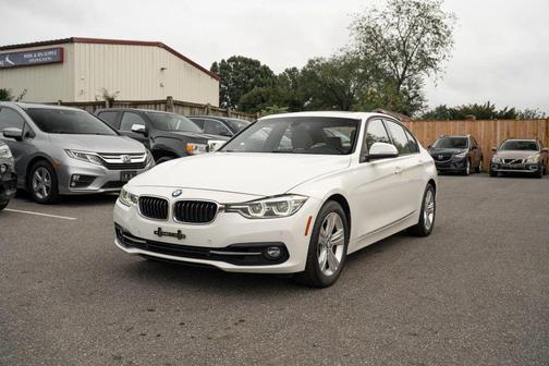 White 2016 BMW 328 328i Sedan 4D