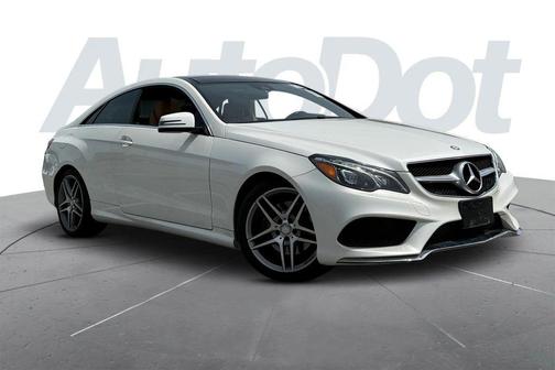 White 2017 Mercedes-Benz E-Class E 400 Coupe 2D