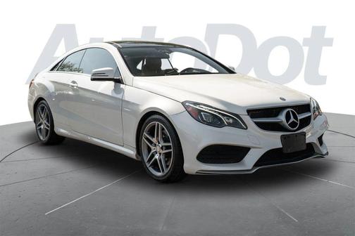 White 2017 Mercedes-Benz E-Class E 400 Coupe 2D