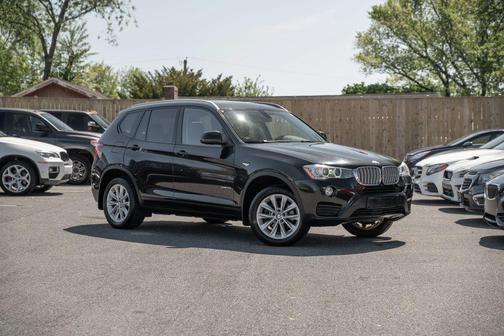 Black 2017 BMW X3 xDrive28i
