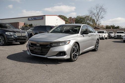 Lunar Silver Metallic 2021 Honda Accord Sport SE 1.5T