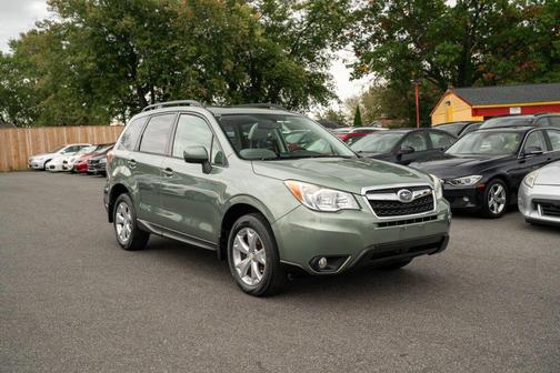 Jasmine Green Metallic 2014 Subaru Forester 2.5i Premium