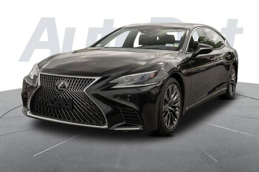 Black 2018 Lexus LS 500 Base