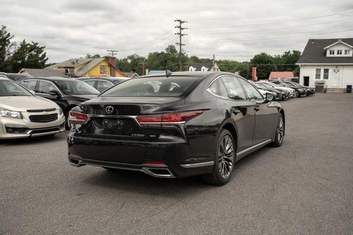 Black 2018 Lexus LS 500 Base