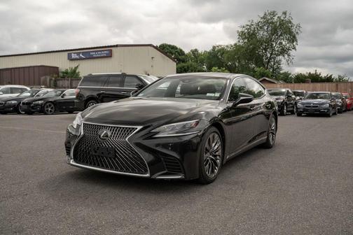 Black 2018 Lexus LS 500 Base