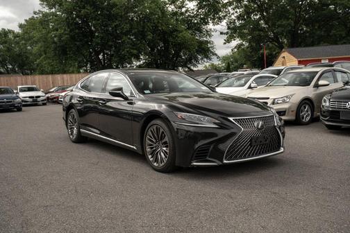 Black 2018 Lexus LS 500 Base