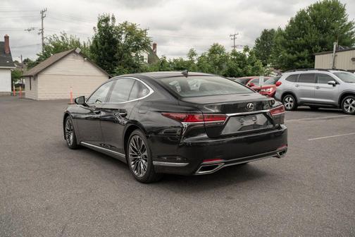 Black 2018 Lexus LS 500 Base