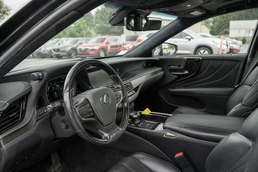 Black 2018 Lexus LS 500 Base