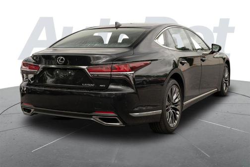 Black 2018 Lexus LS 500 Base