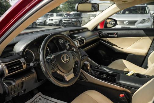 Red 2014 Lexus IS 350 Base