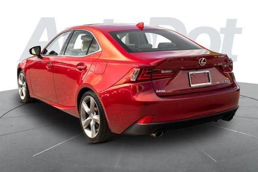 Red 2014 Lexus IS 350 Base
