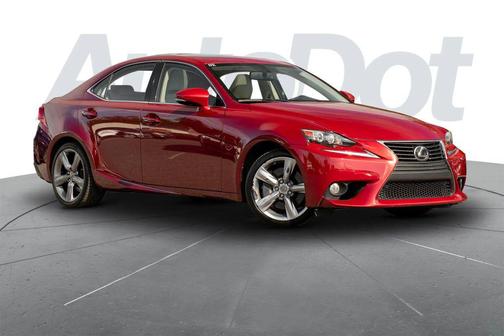 Red 2014 Lexus IS 350 Base