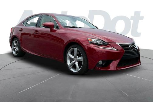 Red 2014 Lexus IS 350 Base