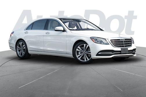 White 2018 Mercedes-Benz S-Class 4MATIC