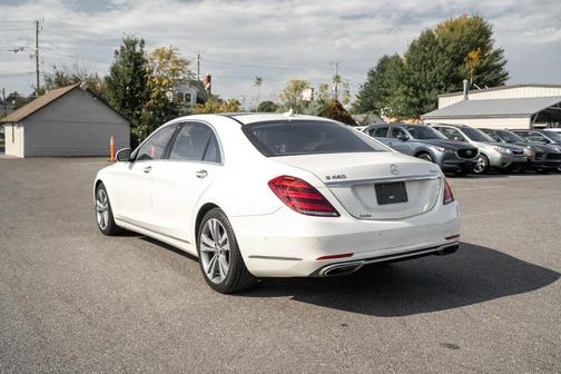 White 2018 Mercedes-Benz S-Class 4MATIC