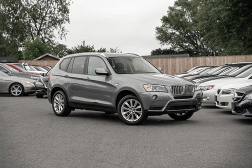 Space Gray Metallic 2014 BMW X3 xDrive28i