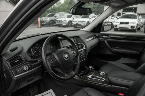 Space Gray Metallic 2014 BMW X3 xDrive28i