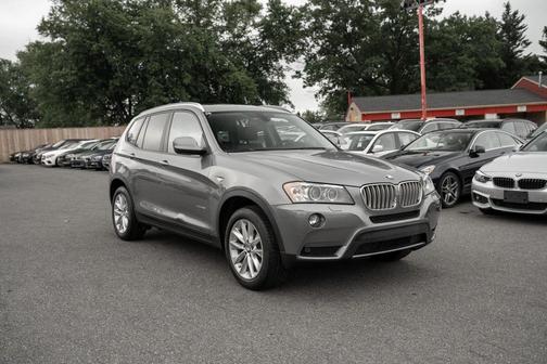 Space Gray Metallic 2014 BMW X3 xDrive28i