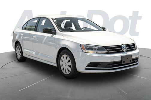 Pure White 2016 Volkswagen Jetta 1.4T S w/Technology