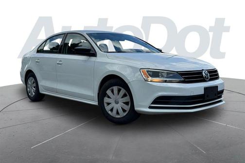 Pure White 2016 Volkswagen Jetta 1.4T S w/Technology
