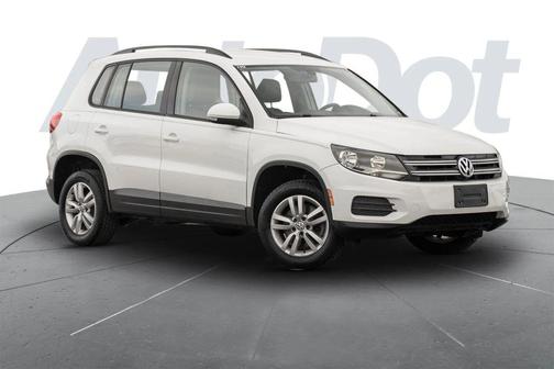 Pure White 2017 Volkswagen Tiguan Limited 2.0T S SUV