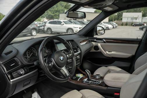 Black 2017 BMW X3 xDrive28i