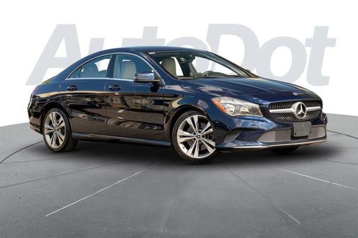 Lunar Blue Metallic 2018 Mercedes-Benz CLA 250 Base