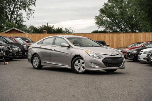 Silver 2012 Hyundai SONATA Hybrid Base