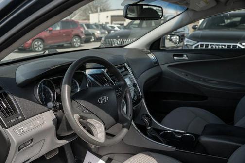 Blue 2011 Hyundai SONATA GLS