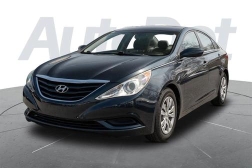 Blue 2011 Hyundai SONATA GLS