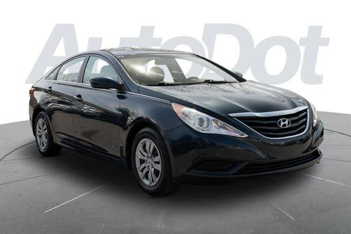 Blue 2011 Hyundai SONATA GLS