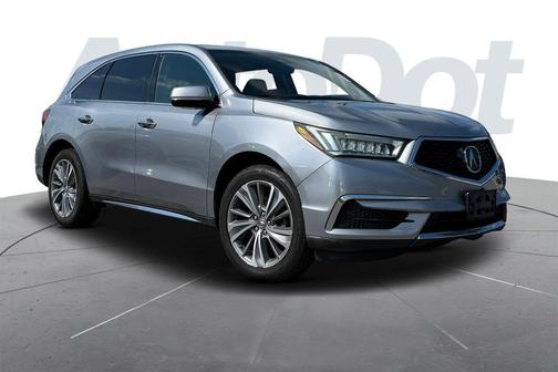 Silver 2017 Acura MDX SH-AWD Sport Utility 4D