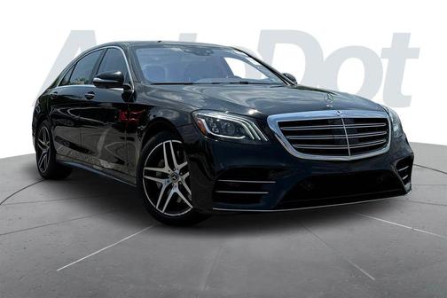 Black 2019 Mercedes-Benz S-Class 4MATIC