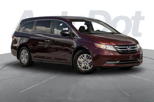 Burgundy 2014 Honda Odyssey LX