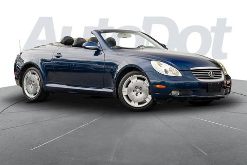 Blue 2002 Lexus SC 430 Base