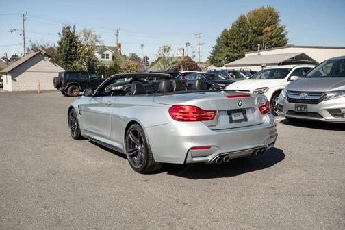 Blue 2016 BMW M4 Base