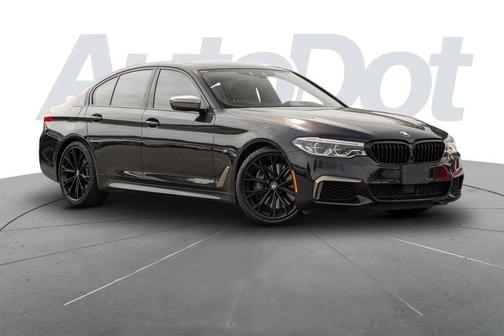 Carbon Black Metallic 2019 BMW M550 i Xdrive