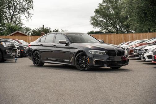 Carbon Black Metallic 2019 BMW M550 i Xdrive